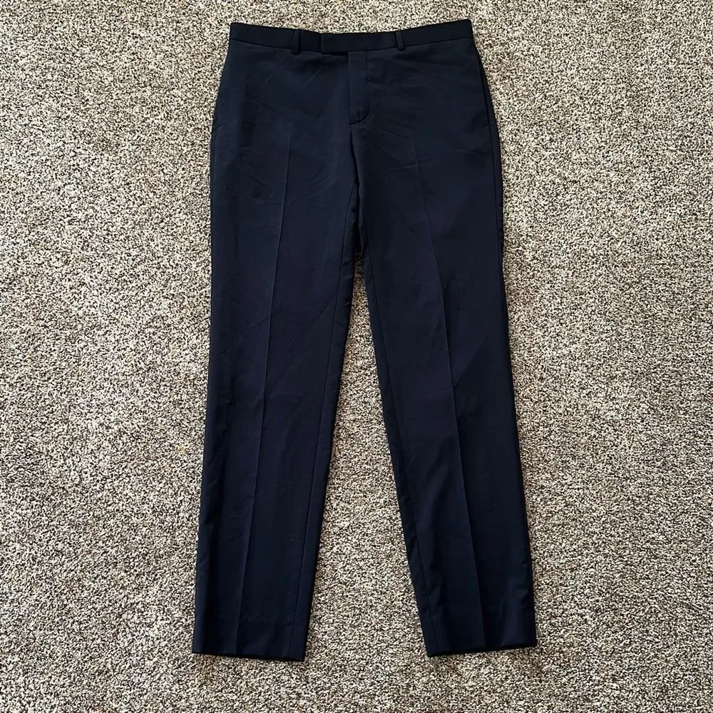 Sandro Classic Suit Pants Black Size 42 - Picture 2 of 10